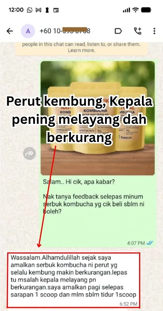 Hilang pening melayang probiotik